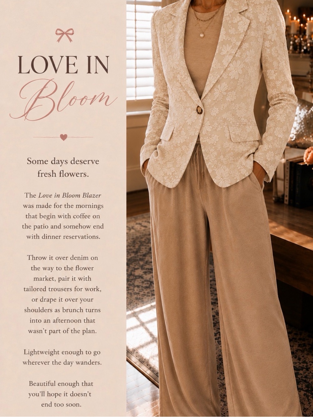 Love in Bloom Blazer